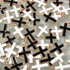 sale【100個】十字架チャーム♡ペンダントトップ♡まとめ売り