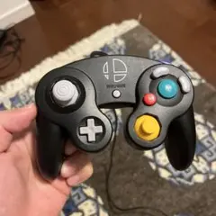 【純正品】ゲームキューブコントローラー スマブラブラック　GCコン