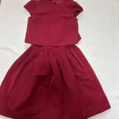 エフデ　ワンピースセットアップ後ろリボン