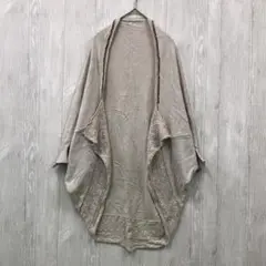 【美品】 BOY'S ROOM ビーズ付きドルマンカーディガン M 春秋向け