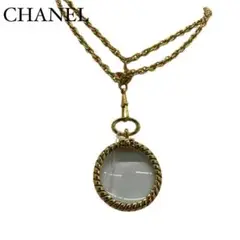 ✨極美品✨ ✨CHANEL✨ ネックレス ゴールド レンズ アクセサリー