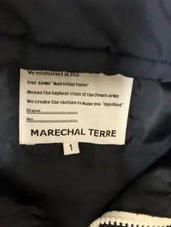 マルシャルテル ダウンベスト ネイビー