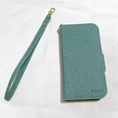⭐️新品❣️iPhone 14Proケース iPhoneケース 手帳型 グリーン