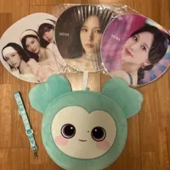 TWICE ミナ ベイビーミブリー うちわケース うちわ ストラップ
