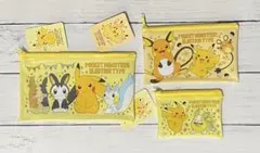 【新品・タグ付】ポケットモンスター ポーチ3点セット
