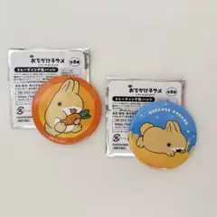 おでかけ子ザメ　とかいのおともだち　トレーディング缶バッジ　うさめ2個