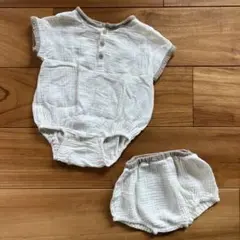 tete a tete ロンパース かぼちゃパンツ セットアップ 70