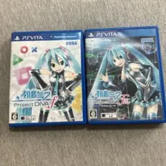 vitaソフト 2本 初音ミク -Project DIVA F ＆ F 2ndE