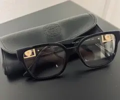 正規品　Versaceメデューサメガネ　レザーケース付き