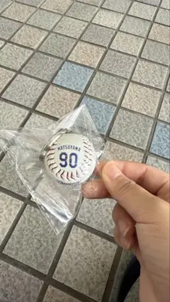 中日ドラゴンズ ボールチェーン 松山晋也選手