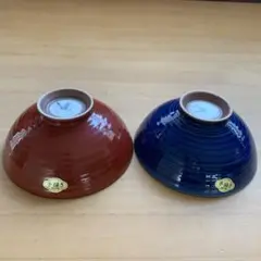 有田焼 手描き唐草 お茶碗 2点 新品