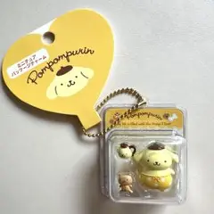 サンリオ　ミニチュアパッケージチャーム　ポムポムプリン　ポムポムぷりん