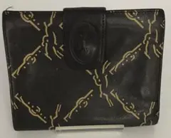 JJ111 LONGCHAMP ロンシャン 2つ折り財布 ガマ口