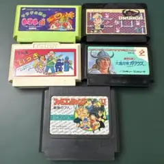 ファミコンソフト　5本セット