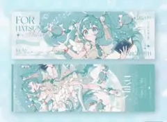 「未來之語シリーズ」ホログラムチケット　初音ミク