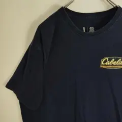 CABELAS カベラス ハンティング 半袖Tシャツ ネイビー