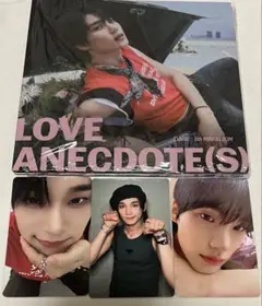 evnne LOVE ANECDOTE(S) デジパック　パクハンビン　トレカ