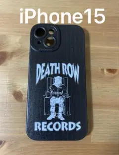 デスロウレコード　iPhone15 ケース