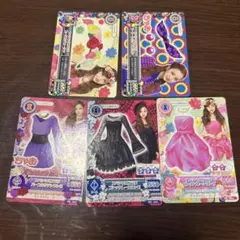 アイカツカード スペシャルコラボ 板野友美 5枚セット