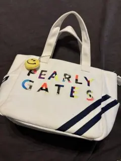 PEARLY GATES フリンジハンドル カートバッグ新品未使用タグ付き パーリーゲイツ ゴルフ フリンジハンドル カートバッグ ミニ