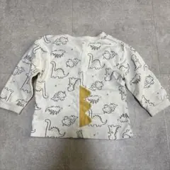 90cm恐竜柄長袖トップス