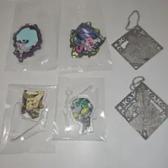 ジョジョ ガチャガチャ ラバーマスコット アクリルスタンド メタルブックマーカー