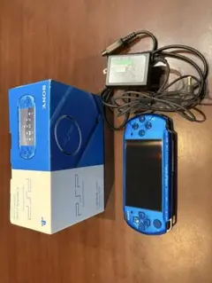 PSP プレイステーションポータブルPSP-3000 VB ブルー ジャンク