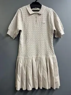 OLIVE des OLIVEオリーブ デ オリーブネコ刺繍ニットワンピ