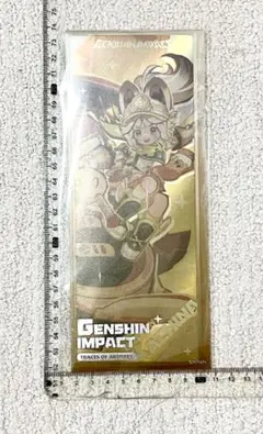 原神グッズ　ホログラムチケット　カチーナ　コレクションカード　ナタ　公式正規品