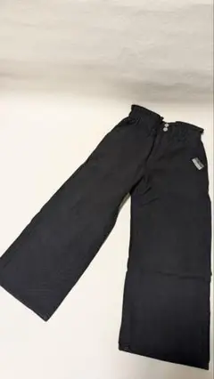 PAINT PALETTE ブラックストレートパンツ 150cm