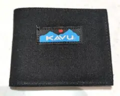 【KAVU】三つ折カードケース　ブラック