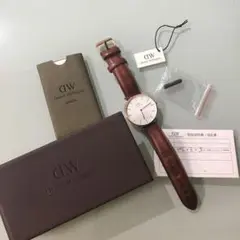 ダニエルウェリントン レザー 腕時計