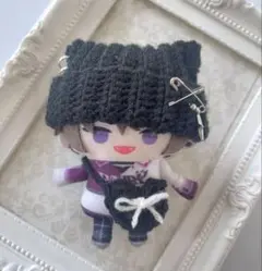 〖ブラック〗 にじぱぺっと ネコ耳 ニット帽 ぬい服 にじぱぺ
