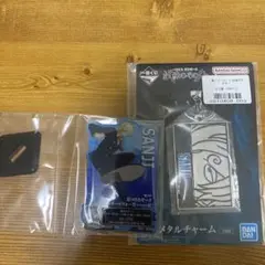 ワンピース一番くじ　サンジ　メタルチャームとACLLECT