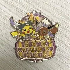ポケモンセンター ハロウィン 2016 ハロウィンサーカス ロゴピンズ