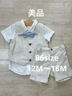 H&Mベビー リネンドレッシーセット