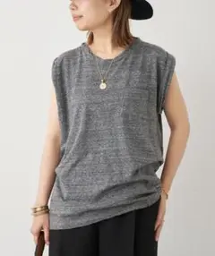 【Deuxieme Classe】TWISTタンクトップ　グレー