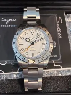Sugess S463 GMT 自動巻き時計