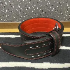 フックバックルベルト13mm極厚ハード仕上げ