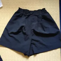 150女の子短パン黒！美品