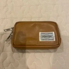 PORTER コインケース キャメル