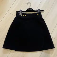 louis vuitton ヴィトン スカート 黒