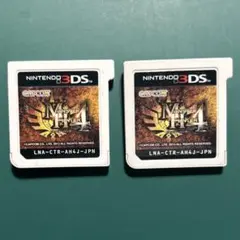 〘3DSソフト〙 MONSTER HUNTER 4 2個セット