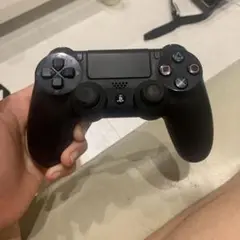 PS4 コントローラー 黒色 使用感あり