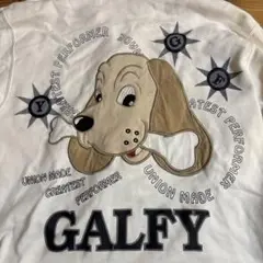 GALFY フルジップパーカー ホワイト