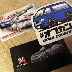 大阪オートメッセ　ステッカー　3種