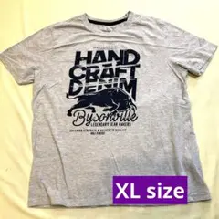 USA古着　Bysonville バイソンビルTシャツ XL グレー