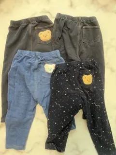 ベビー服 パンツ 4点セット 90 ユニクロ
