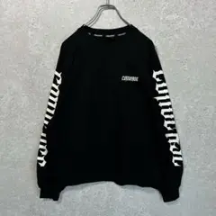 【CONVERSE】コンバース（M）胸ロゴスウェット＊袖ロゴ＊Y2K＊