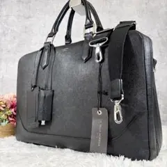 【定番】 ペッレモルビダ ビジネスバッグ 2way 黒 A4 キャピターノ